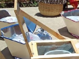 Diverse types of integrated solar cookers